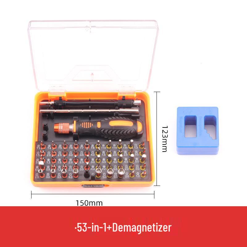 38-in-1 Multifunction Ratchet Wrench & Screwdriver Bit Set for Household & Mechanical Repairs