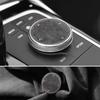 AAAPH1 For BMW 1er/2er/3er/4er/z4 Series Made of Alcantara Multimedia Switch Knob Trim Sticker Car Interior Custom Tuning Accessories