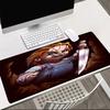 Love And Horror Doll Pattern   Mouse Pad Office Desk Mat, Gaming Mouse Pad Mousepad, Keyboard pad,Heavy-Duty Non-Slip Rubber Backing, Gift