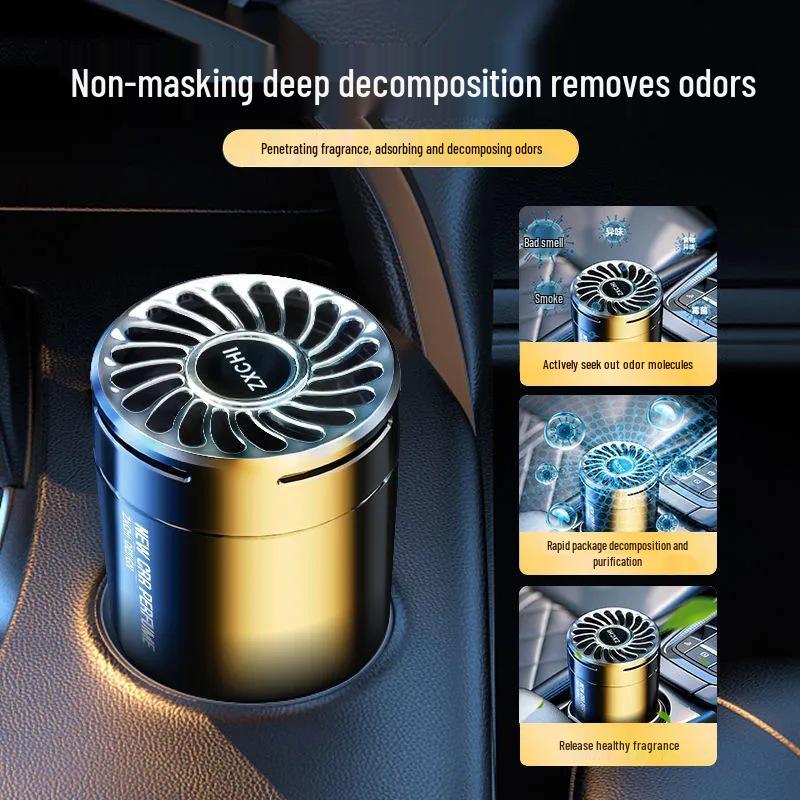 Luxury Car Air Freshener: Long-Lasting Aromatherapy Balm for a Light, High-End Fragrance