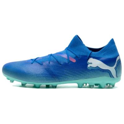 Future 7 Match Bequeme Leichte Mg Kunstrasen Fußballschuhe Herren Fußballschuhe Blau 107934-01