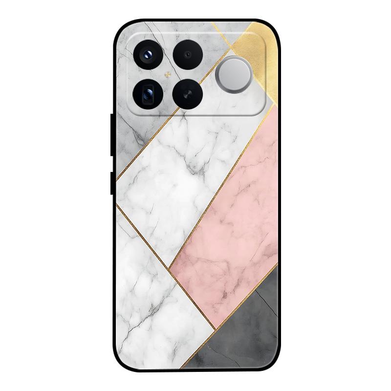For Xiaomi Poco F8 Ultra Case Marble Painted Soft Matte Silicone Back Cover For Poco F8 Pro Redmi K90 Pro Max Full Phone Shell