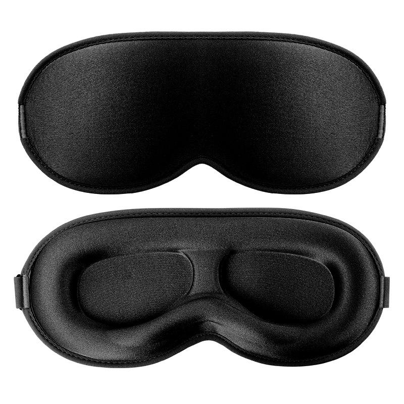 3D Contoured Sleep Eye Mask | Light Blocking & No Eye Pressure | Memory Foam with Rebound | Zero Pressure | for Sleep & Naps | Air Travel Eye Mask