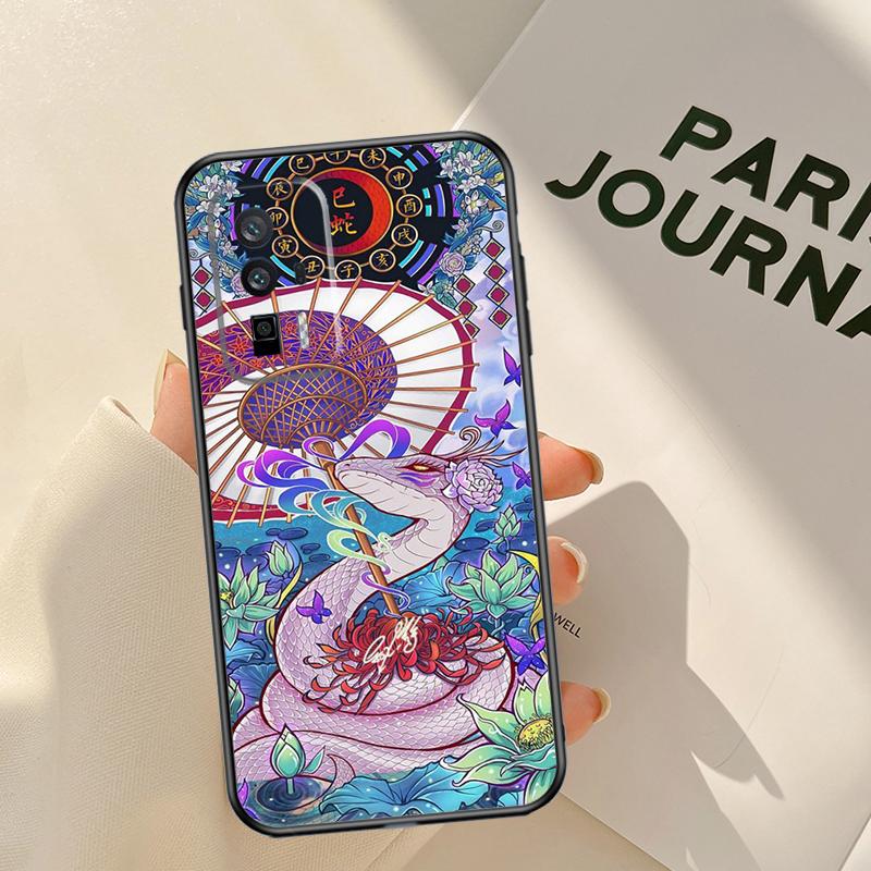 Chinese Zodiac Dragon Tiger Case For Xiaomi 15 14 Ultra 13T 14T 15T Pro 17 Pro Max POCO X7 Pro X3 X5 X6 F5 F6 F7 F8 Coque