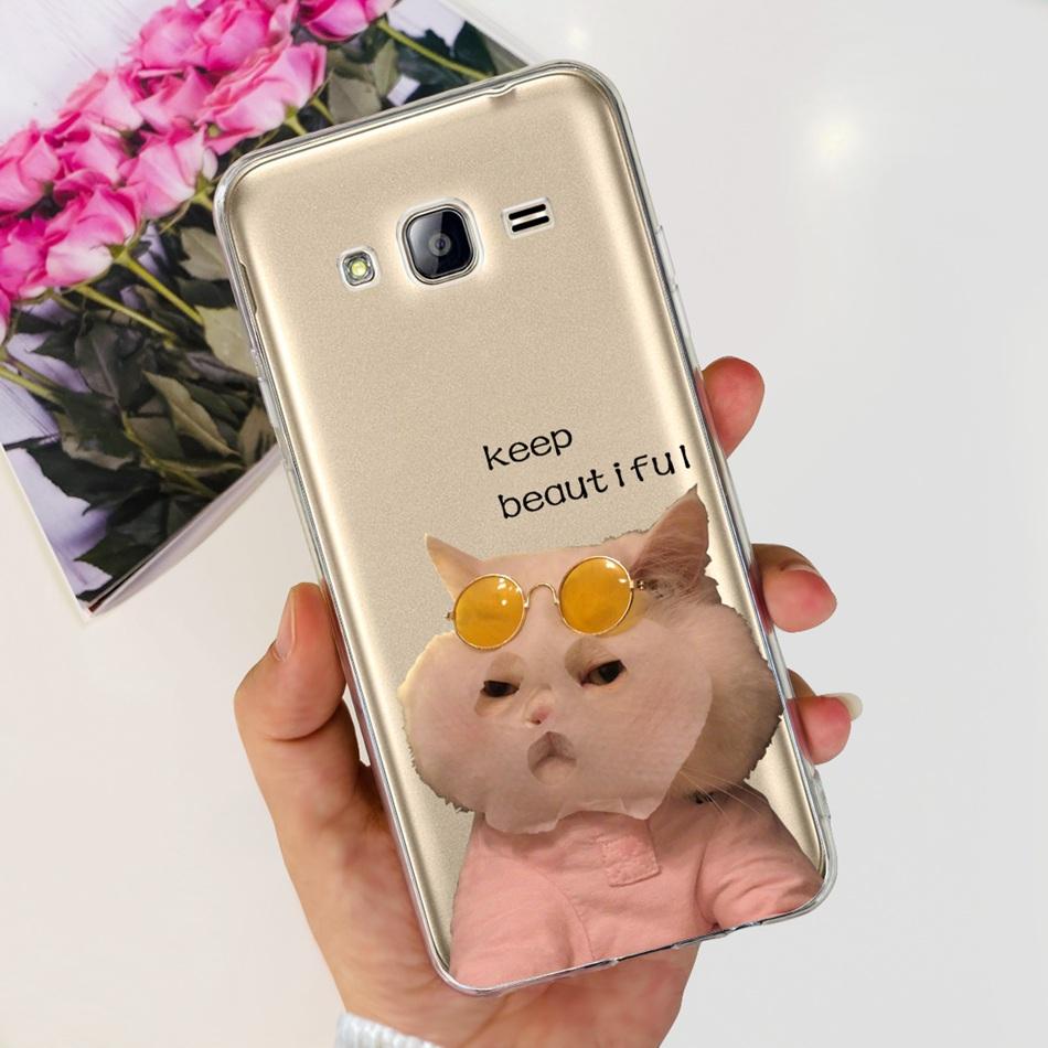 For Samsung Galaxy J5 SM-J500F J500G J500FN Cute Cartoon Phone Case For Samsung J5 2015 Soft Silicone TPU Cases