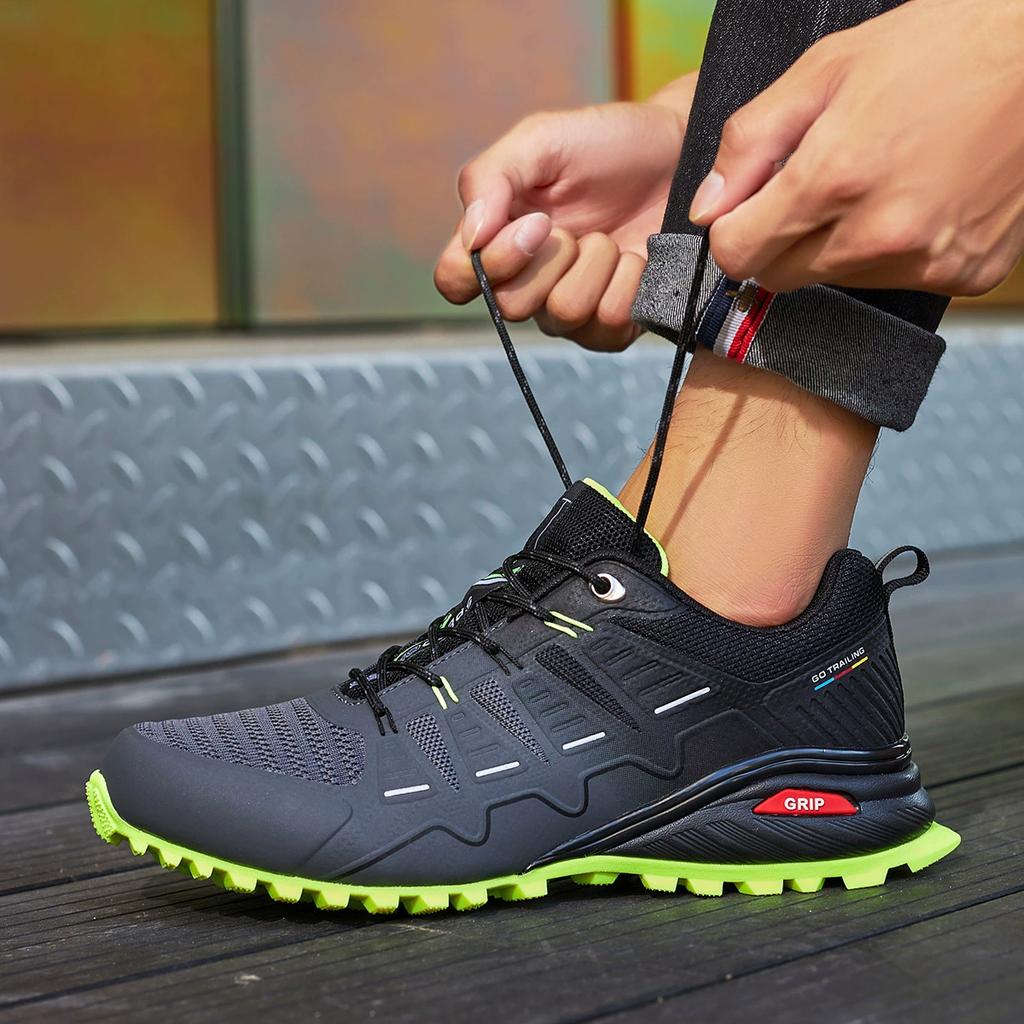 Scarpe da esterno di grandi dimensioni, scarpe sportive, scarpe casual da uomo, scarpe da trekking resistenti all'usura e antiscivolo