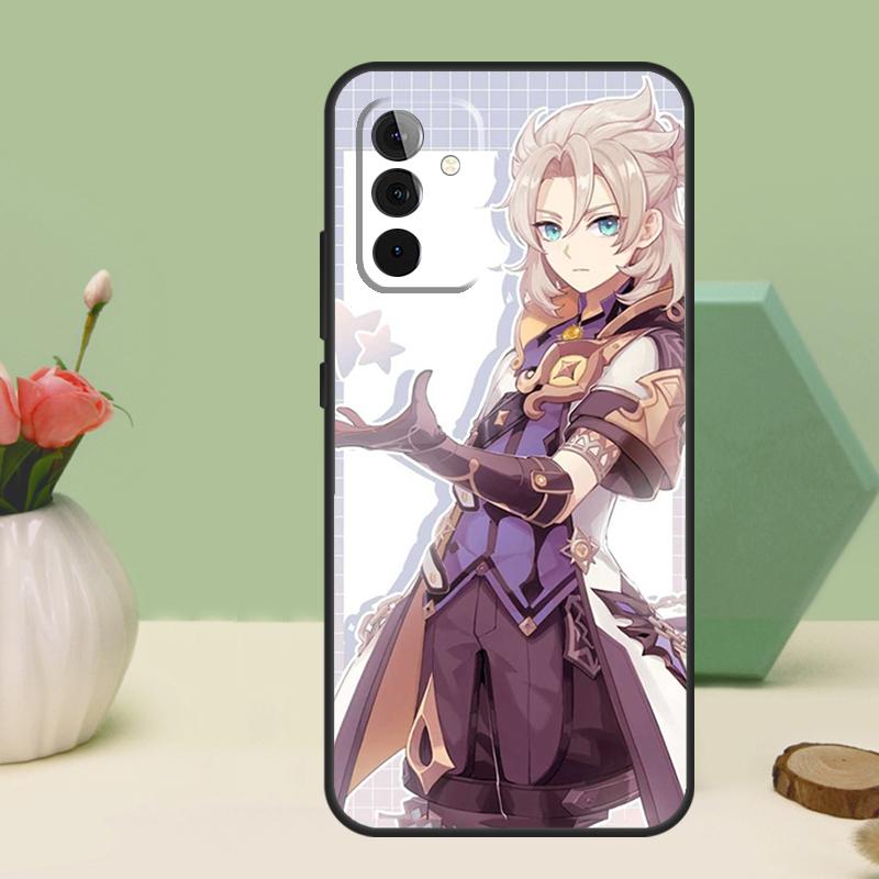 

Genshin Impact Albedo For Samsung Galaxy A26 A54 A34 A14 A52 A32 A12 A13 A33 A53 A15 A16 A36 A56 A06 A35 A55 Case Samsung A56