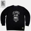 DOLDOL Lk Africa_Mtm_22 African-Inspired Camping Brand Lk African Lion Character Graphic Design Sweatshirt Long Sleeves