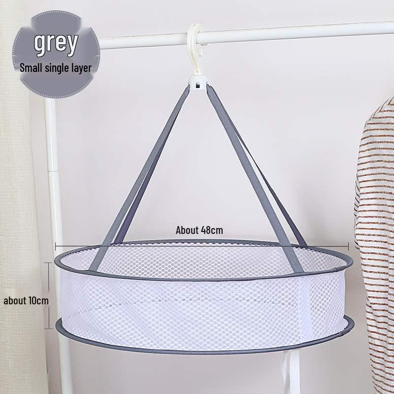 Round Hanging Wool Sweater Drying Net Rack for Underwear and Clothes