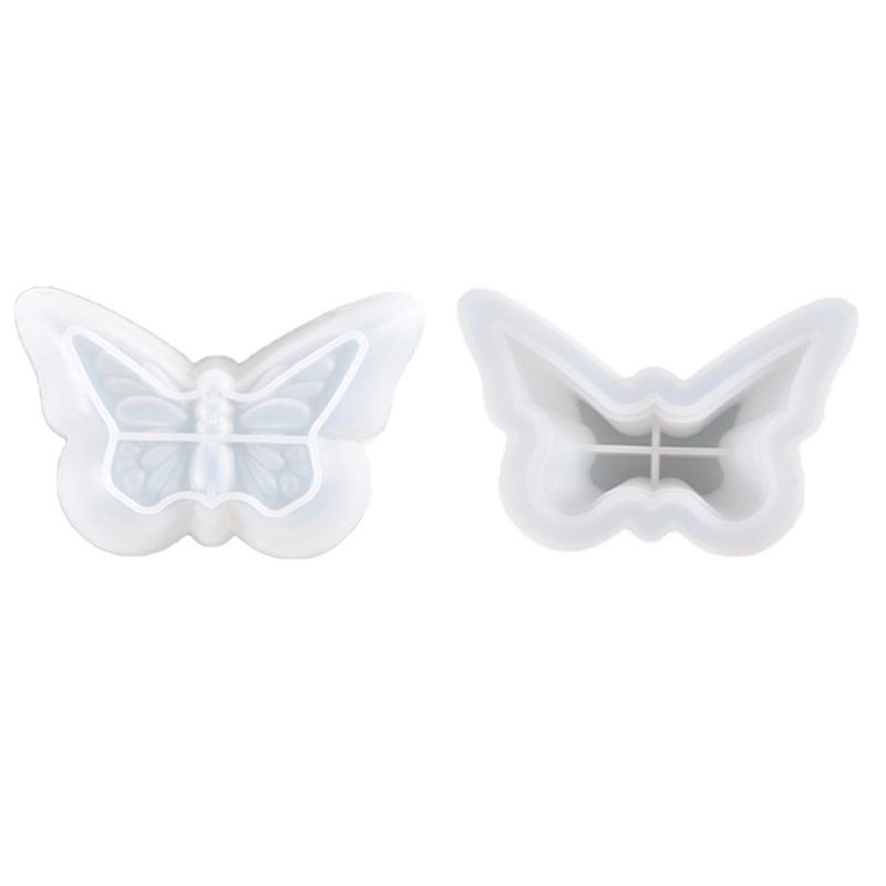 Silicone Craft Mold Butterfly Shape Suitable for Creating Candle Containers and Organizers Great for Handmade Gifts