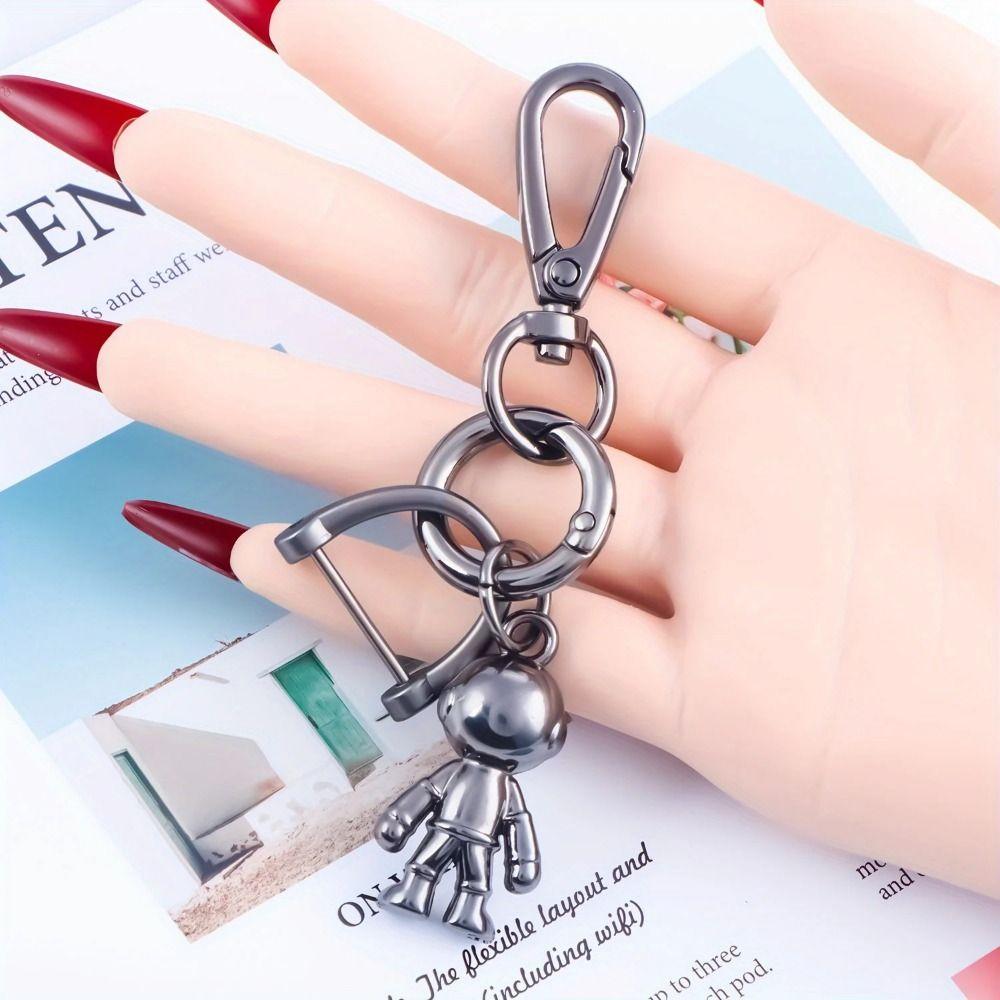 10Pcs 10 pcs Metal Snap Hooks Swivel Clasp Spring Snap Hooks Carabiner Key Ring Hook  Lanyard