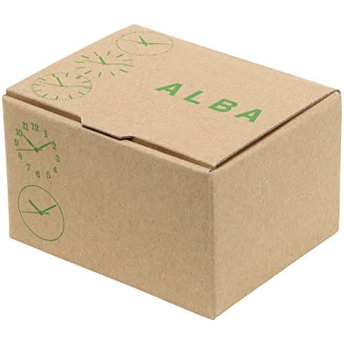 Montre Seiko Alba Quartz Aiguilles des heures et des minutes Lumi Sports Homme AQPK402 Bleu