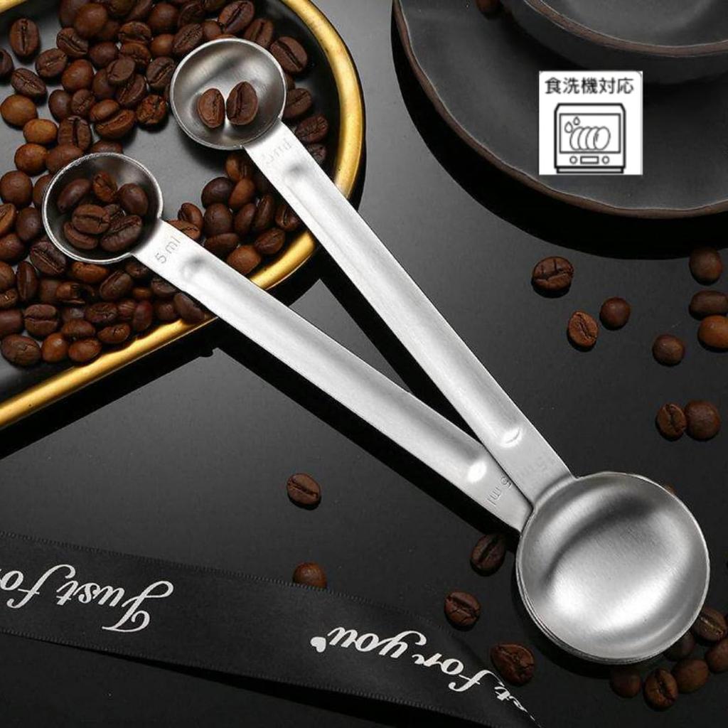 Double-ended Measuring Spoon, 5ml15ml, Stainless Steel, Tablespoonteaspoon Combined, Double-sided Measuring, Lightweight Seasoning Spoon, Dishwasher