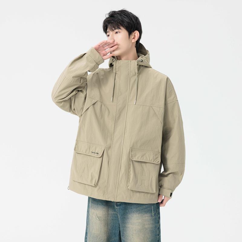 Men's Autumn Jacket Hooded Men's Casual Jacket Couple's Loose Versatile Jacket