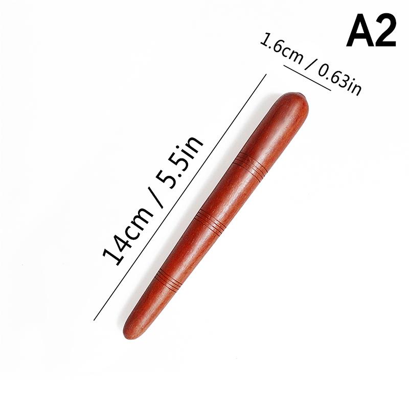 1PCS Wooden Muscle Roller Stick Acupoint Points Massager Deep Tissue Fascia Massager Foot Back Body Therapy Massage Tools