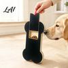 Sliding Snack Puzzle for Dogs Dog Nail File Board with Treat Slot Wooden Scratch Board Pet Enrichment Toy Storage Grinder Alternative Small