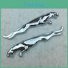 Conjunto de 2 peças Emblema de Metal 3D Jaguar para Modelos Xjs Xj6 Xk8 Xf e Tipo E