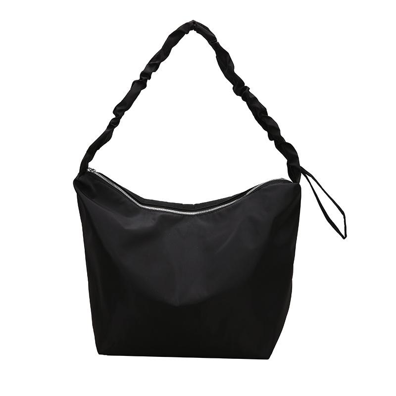 Large capacity canvas bag casual lazy wind messenger bag simple tote bag spring and summer shoulder bag