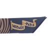 HERMES  HTH2307  Scarf Blue gene/Navy Silk Women