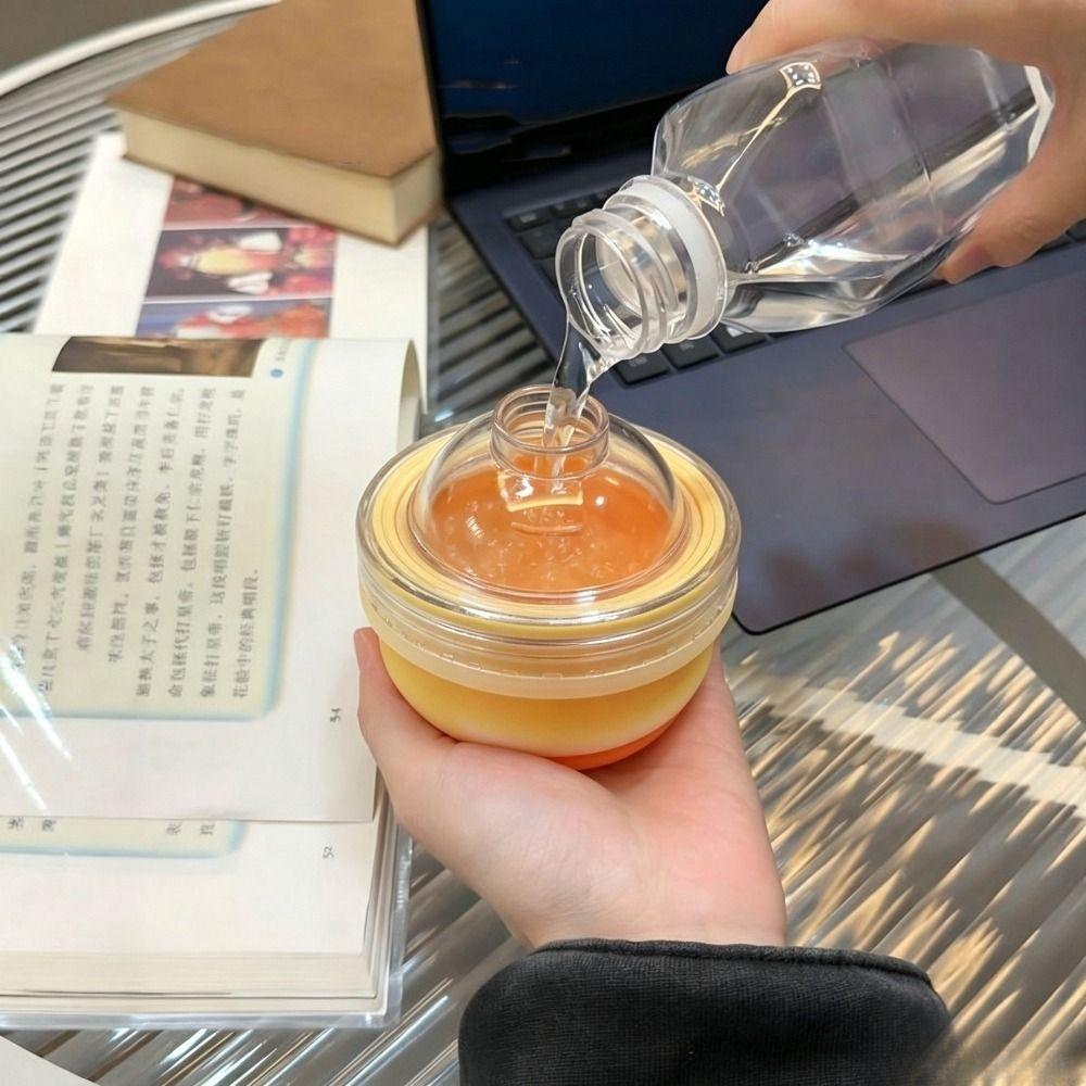 Silicone Foldable Ice Ball Cup Food Grade Collapsible Silicone Cup Portable Travel Tumbler Office