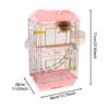 Bird Cage Birdcage Breathable Large Home Decor Parrot Cage Double Layer for Parakeets Parrotlet Lovebirds Finches Budgie