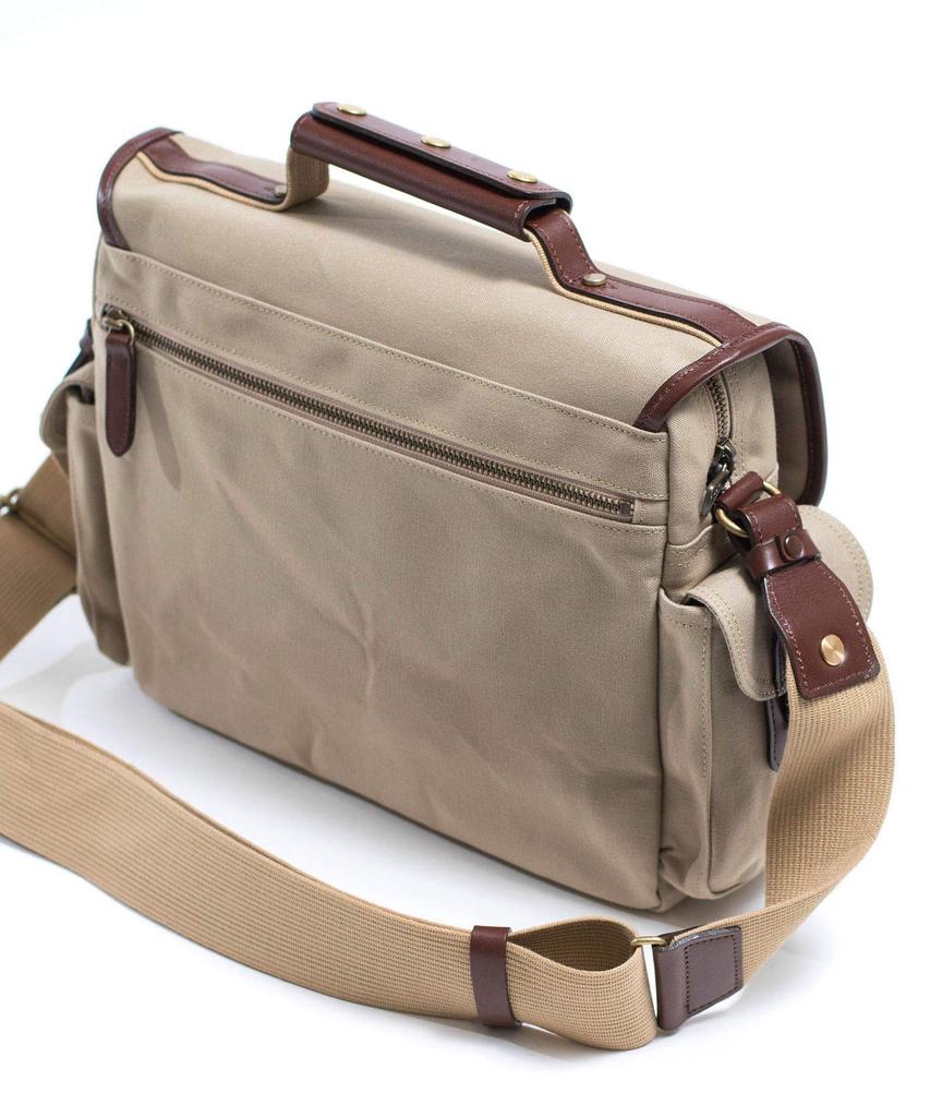 Lake Shoulder 30cm beige [Silver Club] bag, size, canvas, 130133,