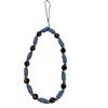 Colorful Polymer Clay Phone Chain Handmade Lanyard with Devil's Eye Charm