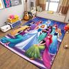 Beautiful All Princess Theme Cartoon Carpet for Living Room Bedroom Sofa Doormat Decor Rug Kid Non-slip Floor Mat Girl Nice Gift