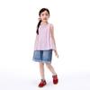 Girls' Striped Summer Casual Top