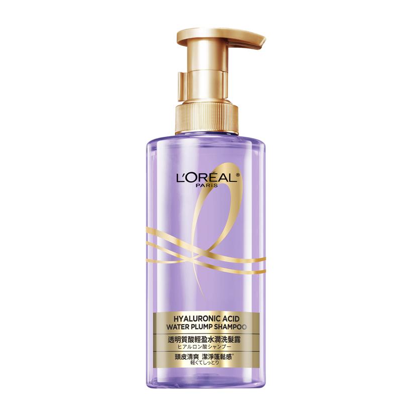 Loreal Paris Shampoo Cleans, Smooth, Shiny, and Soothing LOreal Hyaluronic Acid Light Moisturizing Shampoo-440ml