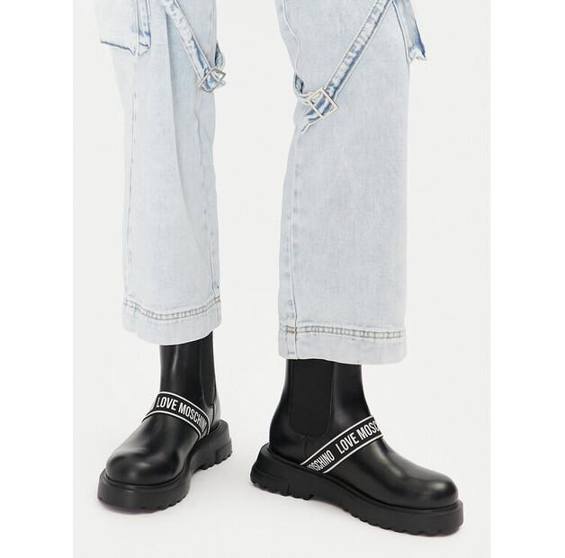 Ботинки челси LOVE MOSCHINO JA24104G1LIA0000, черные