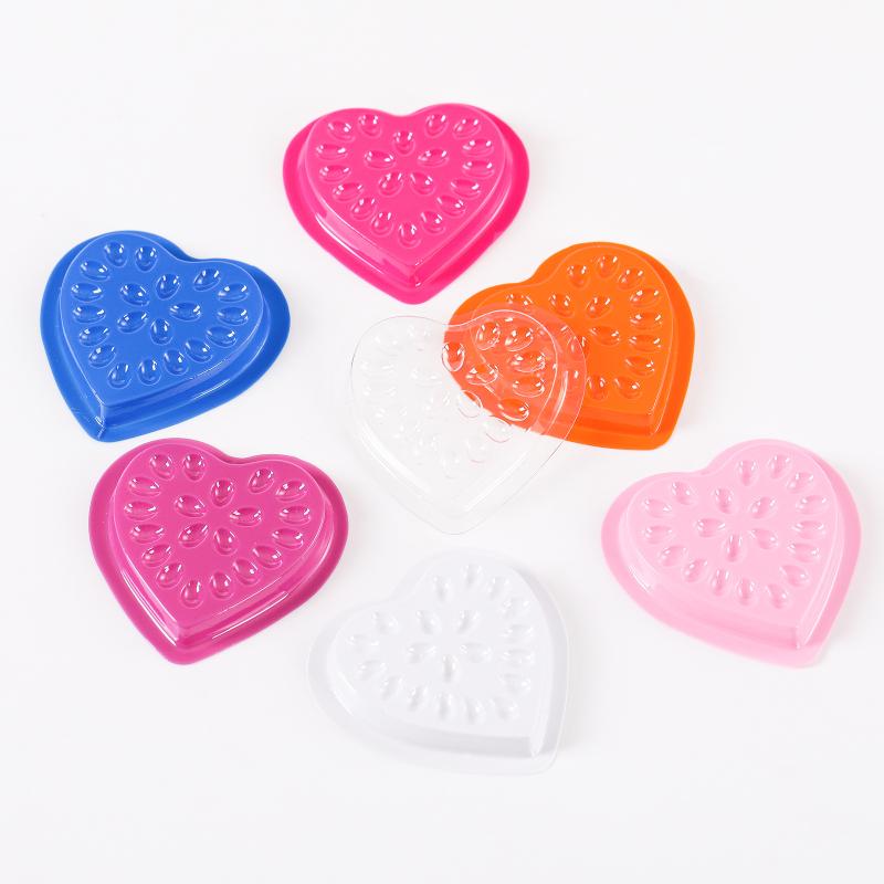 Eyelash Extension Glue Pad Disposable Pallet 100Pcs Adhesive Stand For Lashes Clean And Convenient For Makeup Studios