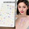 Concert Face Stickers, Face Decorations, Butterfly Stickers, Facial Embellishments, Fan Makeup, 3D Face Stickers, Rhinestone Makeup Decorations