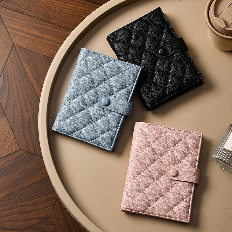 Passport Holder Wallet Korean Style Minimalist Slim & Compact Travel Passport Case With Card Pockets Passport Cover