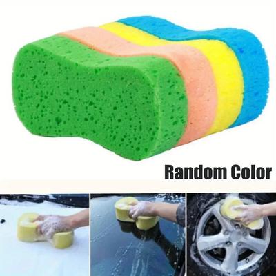 Éponge de Lavage de Voiture Nid d'Abeille Grandes Éponges Haute Densité Éponge Bloc pour Lavage de Voiture Outils de Nettoyage en Mousse pour Détailing Auto Accessoires de Voiture