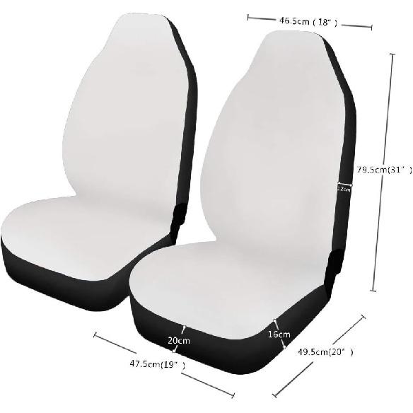 Dreaweet Navajo Print Car Seat Covers for Men Women Southwest Pattern Front Seat Protector Cover Full Set of 2pc Universal Size for Car, Truck or