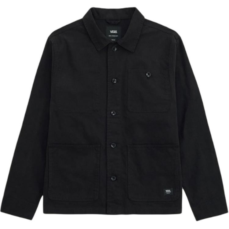 Vans Jackets Men s Black Lapel Moderate Other VN000KV1BLK M