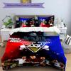 GTA 3pcs Bedding Set Duvet Cover Closure Includes 1 Duvet Cover & 2 Pillowcases for All Seasons Bedroom Home Dorm Decor