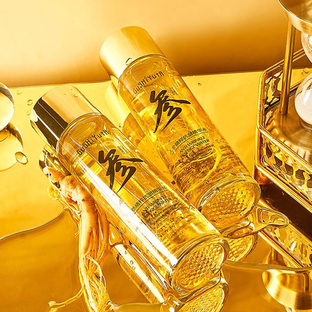 Ginseng Anti-Aging Brighten Face Serum Hydrating Moisturizing Repair Skin Dark Yellow Rough Mountain Skin Care Face Essence