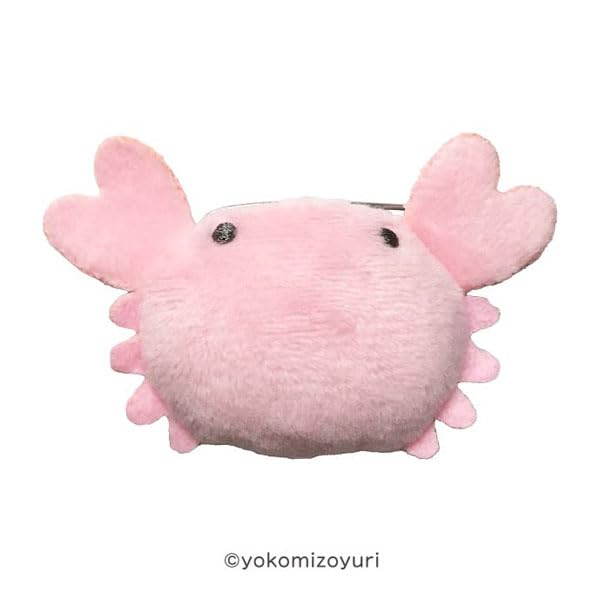 Ensky Anything Creature Fluffy Badge Crab