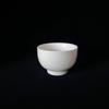Dehua White Porcelain Lard Jade Gongfu Tea Cup Set with Custom Logo - Ideal Gift or Souvenir
