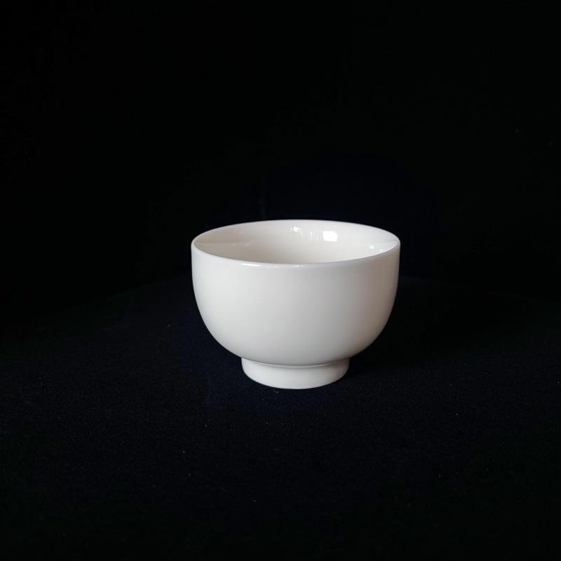 Dehua White Porcelain Lard Jade Gongfu Tea Cup Set with Custom Logo - Ideal Gift or Souvenir