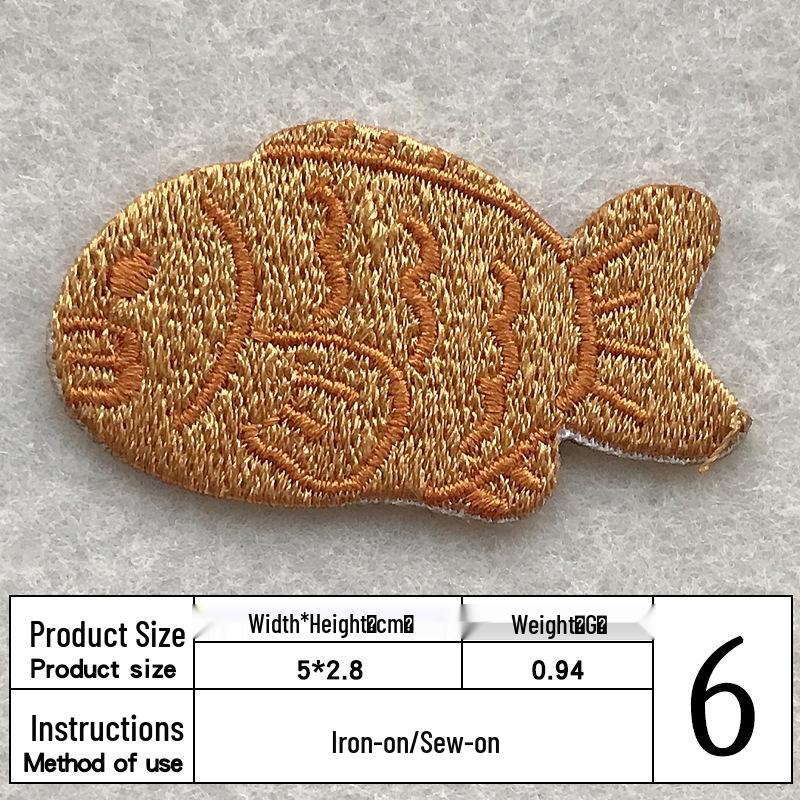 Creative Embroidery Cloth Patch for DIY Clothing Decor