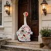 Football Porch Geese Clothing Set Dress Decoration Home Porch Ornament Festive Holiday Supplies Theme Outfit Decoration