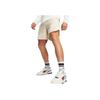 Puma Mmq Service Line Shorts Solid Color Elastic Waist Sports Shorts Unisex Shorts Oatmeal 620842-88