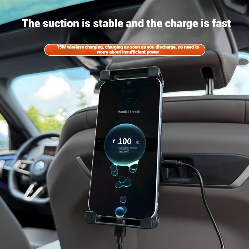 Voor BMW X3 2025 G45 Achterbank Magnetische Pad Telefoonhouder Beugel Sierlijst Auto Mount 5 7 Serie X5X6X7 G60 G70 G05 G06 G07 Accessoires