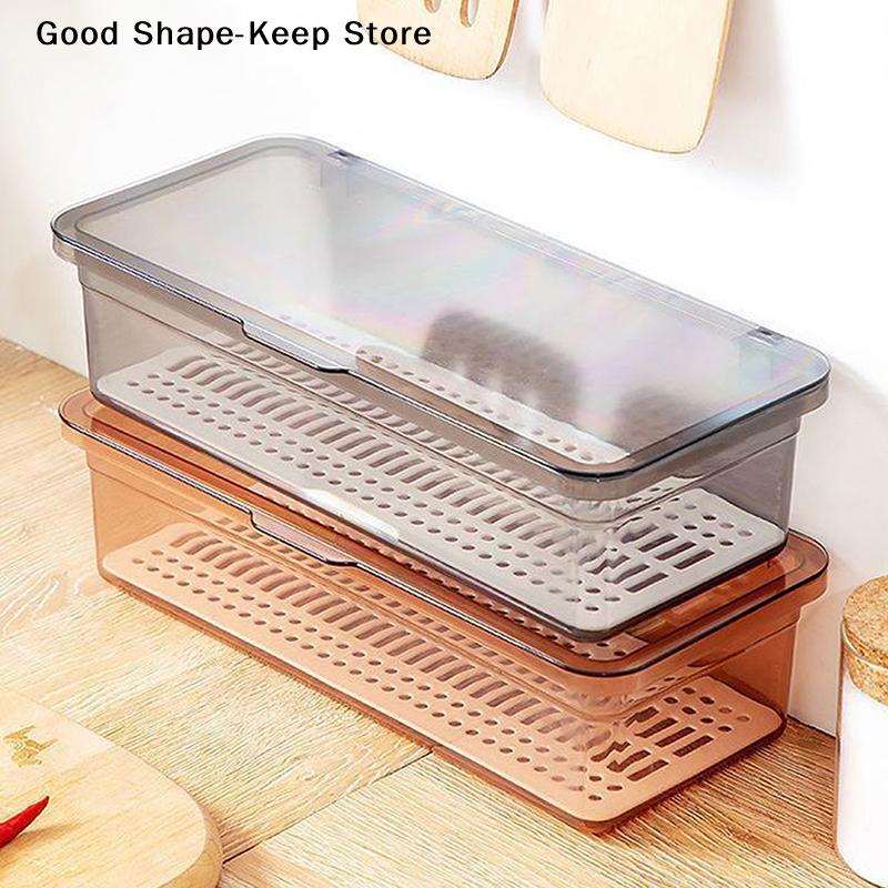 Household Chopstick Holder With Lid Kitchen Tableware Storage Box Dustproof And Draining Chopstick Cage