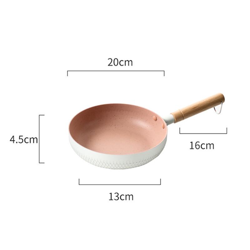Household Durable Non-Stick Frying Pan Induction Cooker Universal Milk Saucepan Cooking Pots Cookware Kitchen Kitchenware Tools