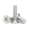 304 Stainless Steel Phillips Flat Head Countersunk Machine Screw