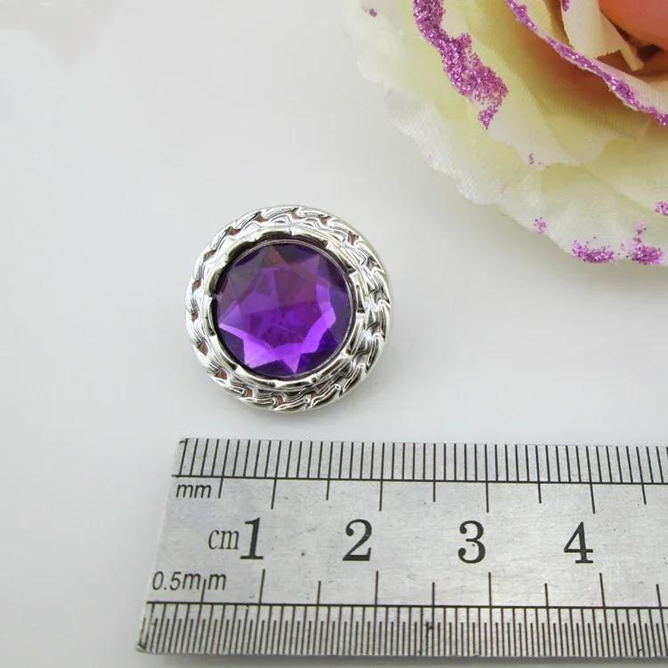 10pcs Good Mix Color Acrylic Plastic Button Shank for Scrapbooking Accessories